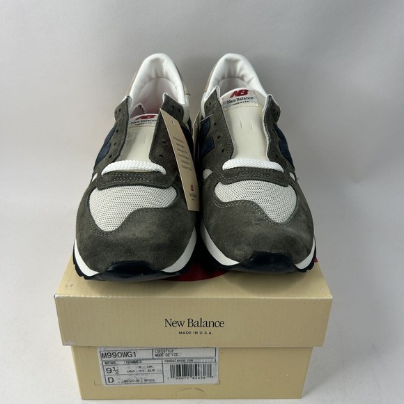 New Balance 990v1 x Teddy Santis MiUSA “Blue Grey” 2024 - Picture 2 of 5